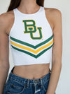 Baylor University - Cheer Tank Top - White