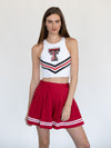 Texas Tech - Cheer Tank Top - White