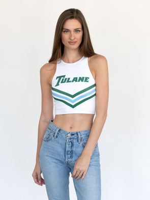Tulane University - Cheer Tank Top - White