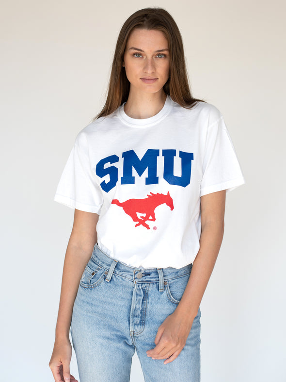 SMU - Classic T-Shirt - White