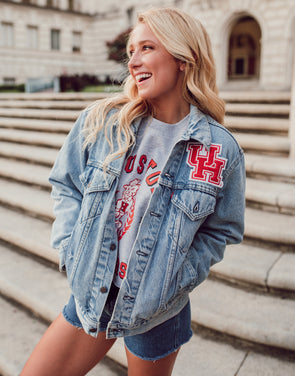 University of Houston - Chenille Interlocking UH Patch