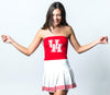 University of Houston - Cropped Tube Top - Red