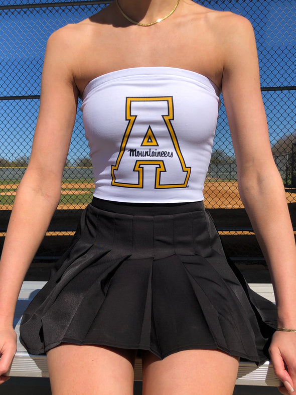 Appalachian State University - The Stadium Tube Top - White
