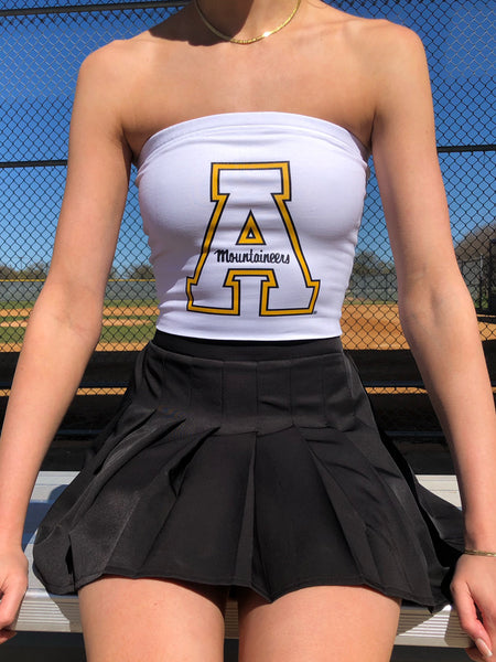 Appalachian State University - The Stadium Tube Top - White