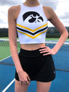 University of Iowa - Cheer Tank Top - White
