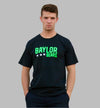 Baylor University - Neon Triple Star T-Shirt - Black