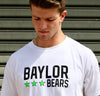 Baylor University - Neon Triple Star T-Shirt - White