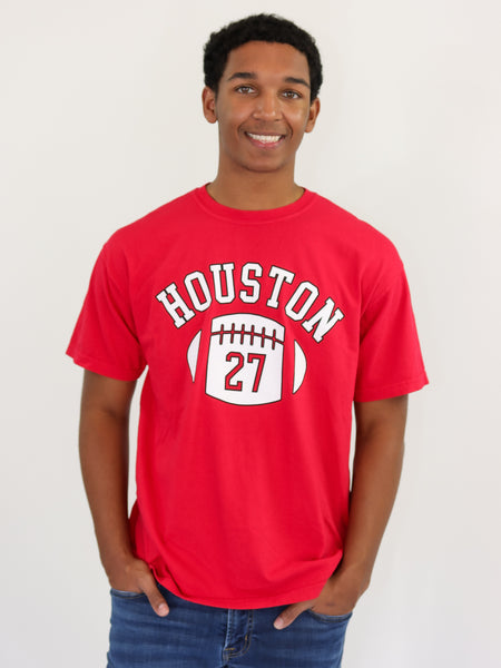 University of Houston - First Down T-Shirt - Red