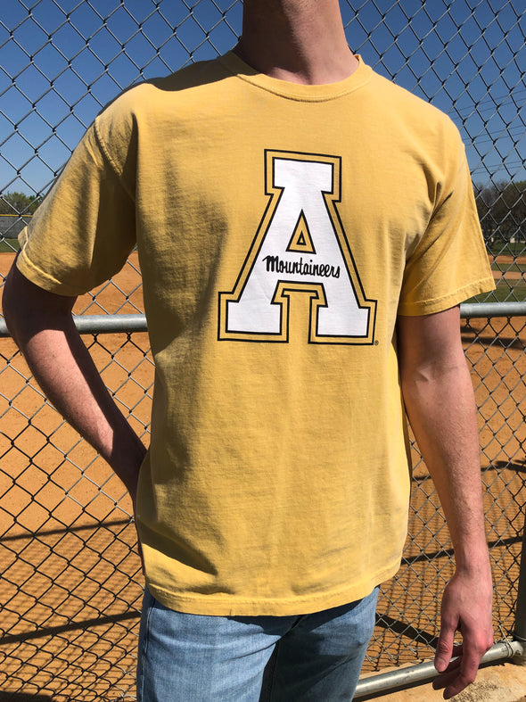 Appalachian State University - Classic Logo Tee - Yellow