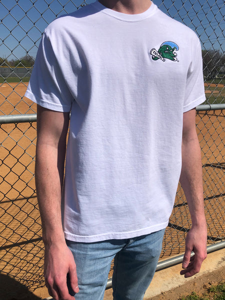 Tulane University - The University Embroidered Tee - White