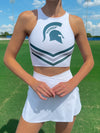 Michigan State University - The Cheer Tank - White