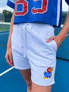University of Kansas - The Campus Rec Sweat Short - Ash Grey
