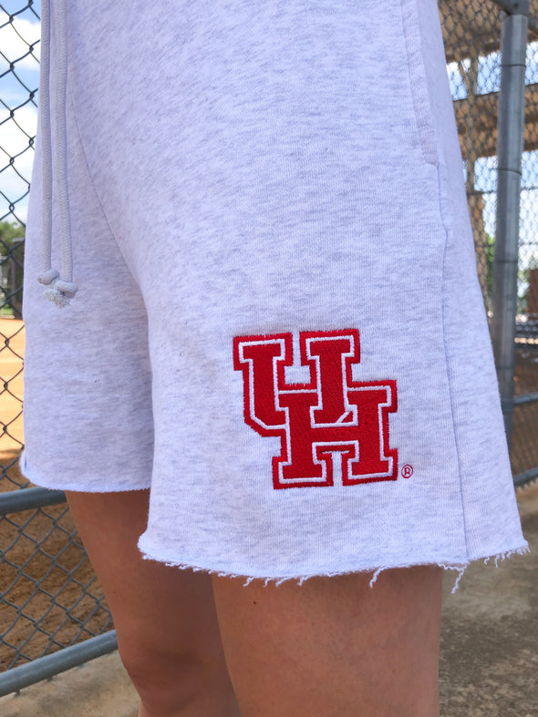 University of Houston - The Campus Rec Sweat Short - Ash Grey