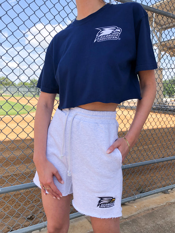 Georgia Southern University - The Campus Rec Sweat Short - Ash Grey