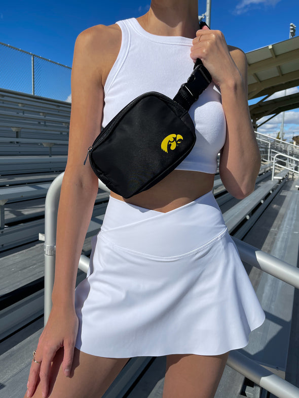 University of Iowa - The Campus Rec Pack Belt Bag - Black