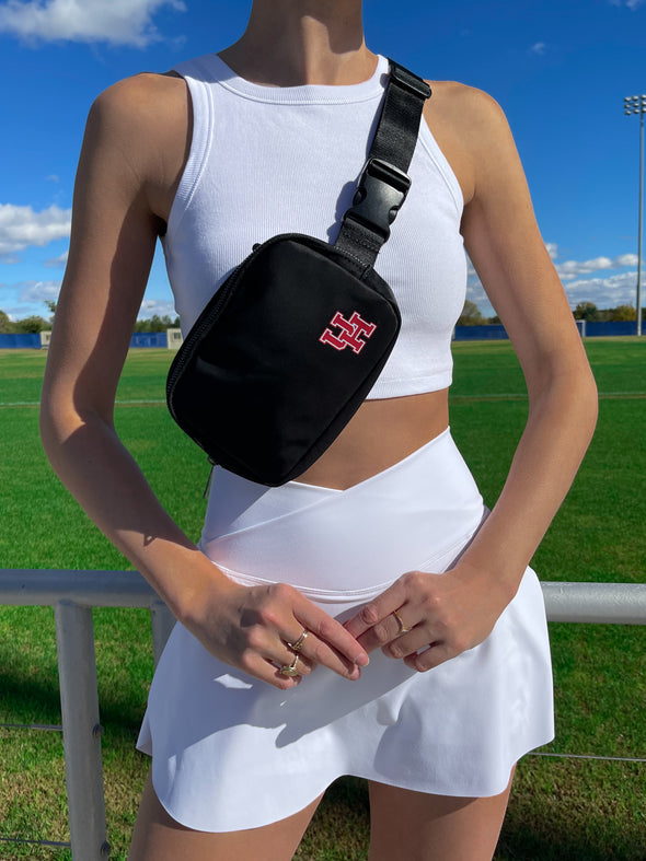 University of Houston - The Campus Rec Pack Belt Bag - Black