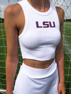 LSU - The Tailgate Tank Top - White