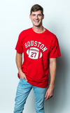 University of Houston - First Down T-Shirt - Red