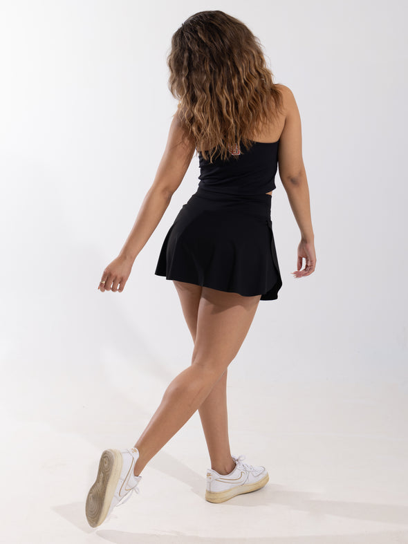 University of Utah - The Campus Rec Active Skirt  - Black