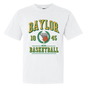 Baylor University - Limited Edition Vintage Championship Basketball T-Shirt - White