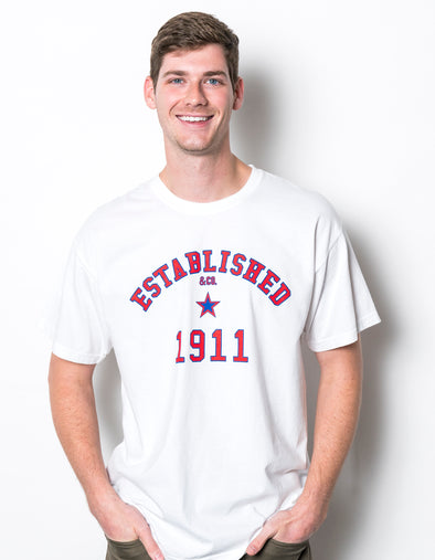 SMU - Established 1911 T-Shirt - White