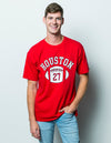 University of Houston - First Down T-Shirt - Red