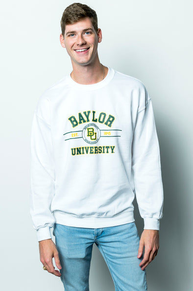 Baylor University - McLane Crewneck Sweatshirt - White