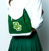 Baylor University - Vintage Leather Chenille BU Logo Mini-Backpack