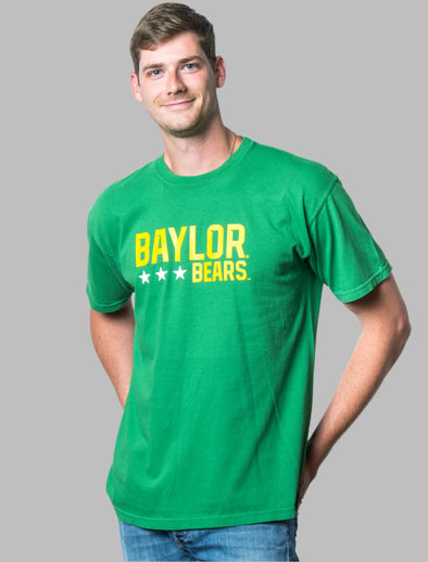 Baylor University - Triple Star T-Shirt - Green