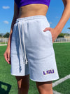 LSU - The Campus Rec Sweat Short - Ash Grey